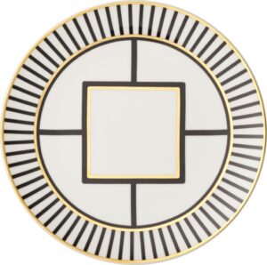 Talerz śniadaniowy MetroChic 2 22 cm – elegancki design, idealny do serwowania, porcelana