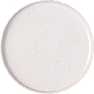 Talerz śniadaniowy Winter Glow 21 cm – elegancki design, biały kolor, idealny do serwowania