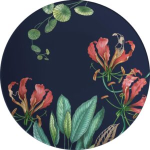 Talerzyk deserowy Avarua 16 cm – elegancki design, idealny na desery, biały kolor, ceramika