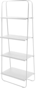 Regał A-Bookshelf jasnoszary – nowoczesny design, funkcjonalność, stylowy mebel do wnętrz