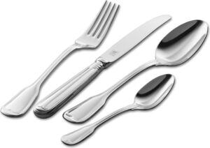 Komplet sztućców Klassisch Faden 68 el. – elegancki design, stal nierdzewna, pełne wyposażenie