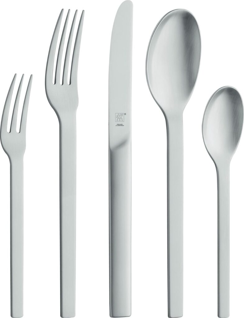Komplet sztućców Minimale 68 el. – elegancki design, stal nierdzewna, uniwersalny zestaw