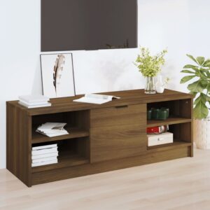 vidaXL Szafka pod telewizor, brązowy dąb, 102×35,5×36,5 cm