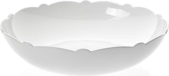 Misa sałatkowa Dressed – elegancka, ceramiczna, biała, idealna do serwowania sałatek