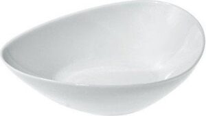 Miseczka Colombina płytka – elegancki design, idealna na przekąski, ceramiczna, biała