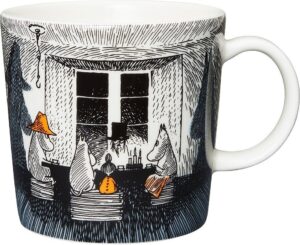 Kubek Arabia Finland Muminki True – ceramiczny, kolorowy, 300 ml, z motywem Muminków