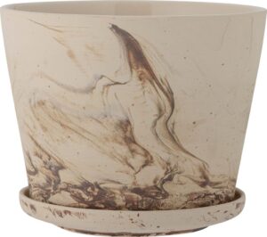 Doniczka Stacy 21 cm – elegancka, ceramiczna, idealna do każdego wnętrza