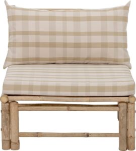 Fotel ogrodowy Korfu modułowy – elegancki design, różne konfiguracje, wygodna tkanina