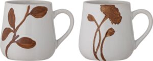 Kubki Nethe 400 ml 2 szt. – elegancki design, pojemność 400 ml, materiał ceramiczny