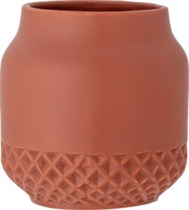 Osłonka na doniczkę Holden 12,5 cm czerwona – elegancka, praktyczna, ceramiczna