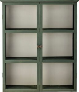 Szafka ścienna Tone 85 x 100 cm zielona – nowoczesny design, funkcjonalność, solidna konstrukcja
