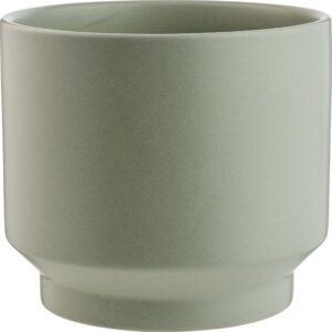 Doniczka Gap 19 cm przydymiona zieleń – elegancki design, uniwersalny kolor, trwały materiał
