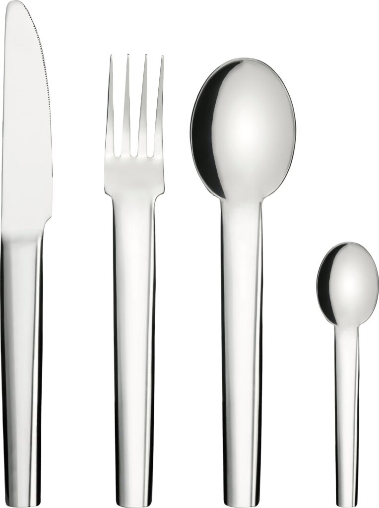 Komplet sztućców Born in Sweden 16 el. – elegancki design, stal nierdzewna, idealny do codziennego użytku