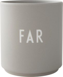 Kubek Favourite DA Far szary – elegancki design, ceramiczny materiał, pojemność 300 ml
