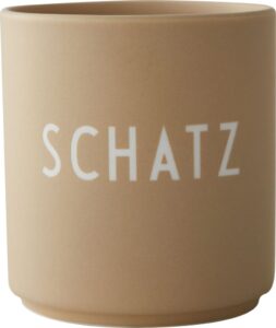 Kubek Favourite DE Schatz beżowy – elegancki design, kolor beżowy, idealny do kawy i herbaty