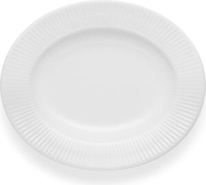 Talerz owalny głęboki Legio Nova – elegancki design, uniwersalny kolor, ceramika