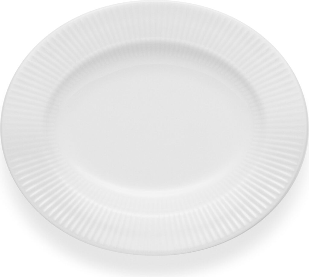 Talerz owalny głęboki Legio Nova – elegancki design, uniwersalny kolor, ceramika