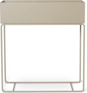 Kwietnik Plant Box piaskowy – nowoczesny design, idealny do wnętrz, uniwersalny kolor