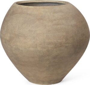 Osłonka na doniczkę Dodu 51 cm – elegancki design, idealna do wnętrz, ceramiczna, uniwersalna