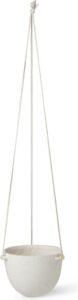 Osłonka na doniczkę wisząca Speckle 20,5 cm – nowoczesny design, stylowe akcenty, idealna do wnętrz