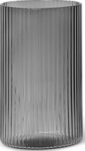 Szklanki Ripple przydymione 4 szt. – elegancki design, kolor przydymiony, szklane