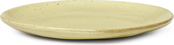 Talerz Flow żółty mały – elegancki design, nowoczesny styl, ceramika