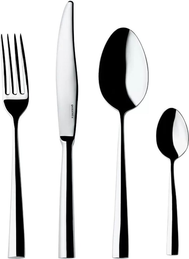 Komplet sztućców Icons 24 el. – elegancki design, stal nierdzewna, idealny do codziennego użytku