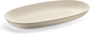 Półmisek Tierra mlecznobiały – elegancki design, ceramiczny, idealny do serwowania potraw