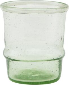 Szklanka Jeema jasnozielona – elegancki design, pojemność 300 ml, szkło