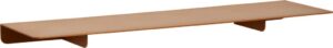 Półka Hübsch 50 cm brązowa metalowa – elegancka, minimalistyczna, praktyczna, idealna do wnętrz