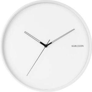 Zegar ścienny Hue biały – elegancki design, nowoczesne technologie, idealny do każdego wnętrza