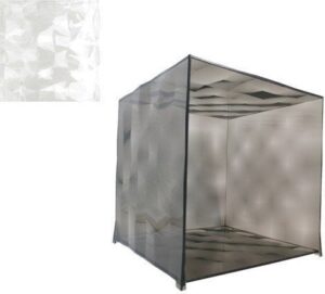 Pojemnik Optic kryształowy – elegancka forma, przezroczysty, szklany, uniwersalny