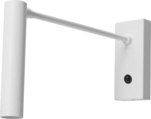 Kinkiet Roll LED 4,2W 719 lm biały z wysięgnikiem – nowoczesny design, wysoka efektywność, uniwersalne zastosowanie