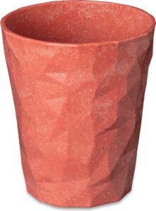 Szklanki Club Organic Nature 250 ml koralowe 4 szt. – elegancki design, ekologiczny materiał, idealne do codziennego użytku