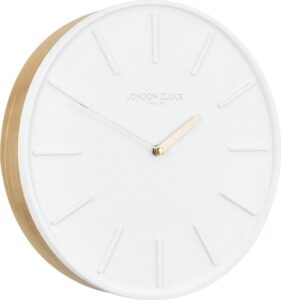 Zegar Lagom – minimalistyczny design, naturalne drewno, styl skandynawski