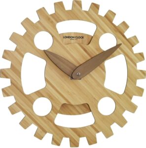 Zegar Vri – elegancki design, nowoczesny styl, materiał metalowy, kolor czarny