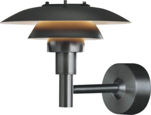 Kinkiet PH ogrodowy – stylowy, energooszczędny, IP65, metalowy