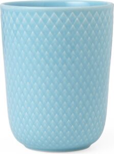 Kubek Rhombe turkusowy – elegancki design, ceramiczny materiał, idealny do codziennego użytku