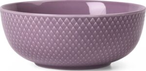 Miska Rhombe Color 15,5 cm fioletowa – nowoczesny design, ceramiczna, idealna do serwowania