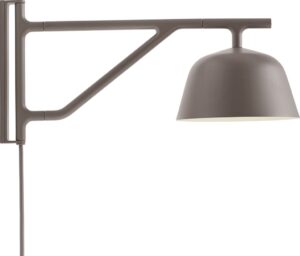 Kinkiet Ambit taupe – elegancki design, nowoczesny styl, kolor taupe, materiał metalowy