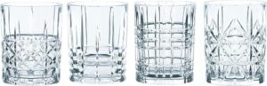 Szklanki do drinków Highland 4 szt. – elegancki design, szkło, pojemność 300 ml