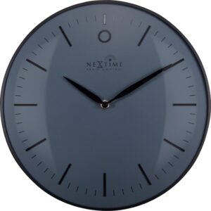 Zegar ścienny sterowany radiowo Glamour Small czarny – elegancki design, mały rozmiar, nowoczesne funkcje