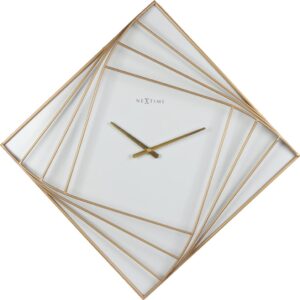 Zegar ścienny Turning Square 85 cm – nowoczesny design, kwadratowa forma, elegancki kolor, idealny do każdego wnętrza