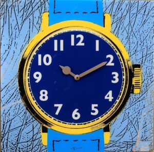 Zegar ścienny Watch One – nowoczesny design, minimalistyczny styl, czarny kolor, wysoka jakość wykonania
