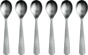 Łyżeczki Normann Copenhagen 6 szt. – elegancki design, stal nierdzewna, ergonomiczny kształt