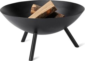 Palenisko Flames L – stylowe palenisko, duży rozmiar, stal, nowoczesny design