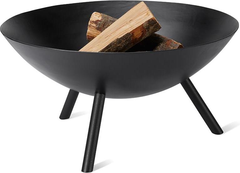 Palenisko Flames L – stylowe palenisko, duży rozmiar, stal, nowoczesny design