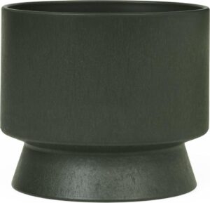 Osłonka na doniczkę Rosendahl 15 cm ciemnozielona – elegancki akcent, idealna do wnętrz