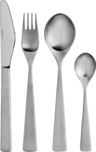 Komplet sztućców Maya 2000 24 el. – elegancki design, stal nierdzewna, 24 elementy