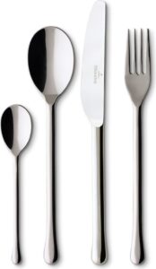 Komplet sztućców Udine 24 el. – elegancki design, stal nierdzewna, pełen zestaw
